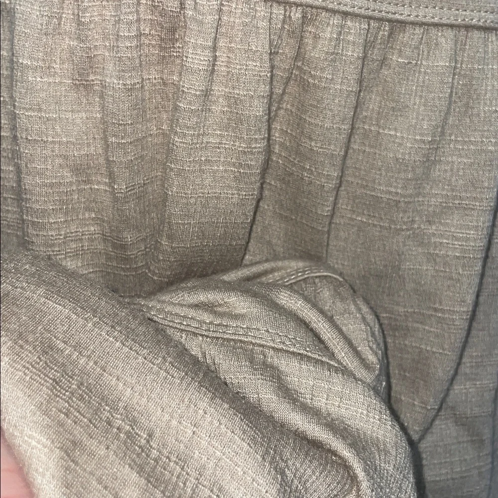 Max Studio Taupe Textured Dress - Picture 5 of 7